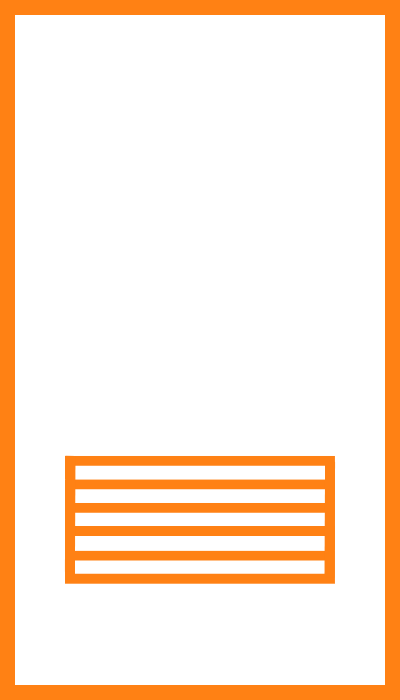 commercial door with 24x18 louver kit