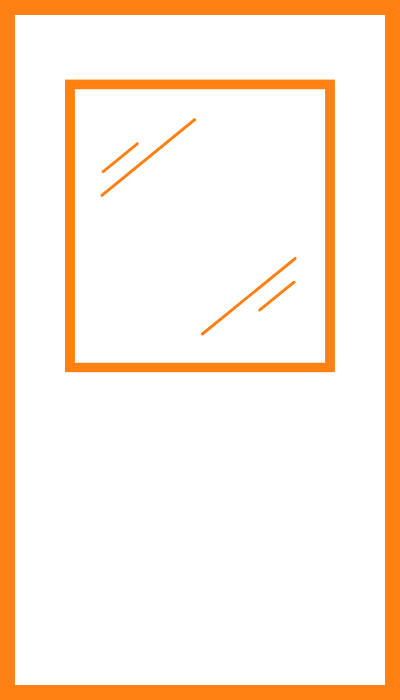 commercial door with 24x30 glass kit lite kit